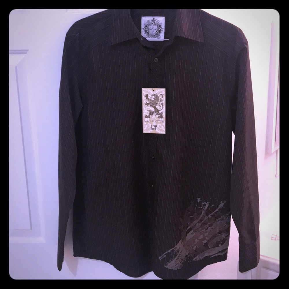 Brown shirt for man